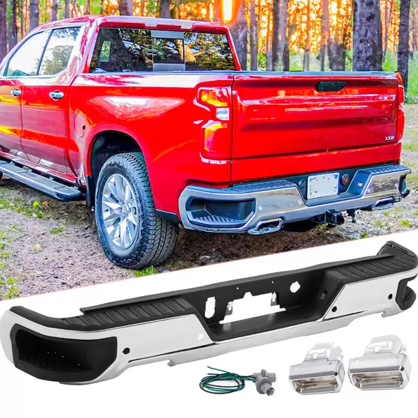 GMC SIERRA REAR BUMPER